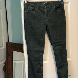 Loft Modern Skinny velvet jeans NWOT